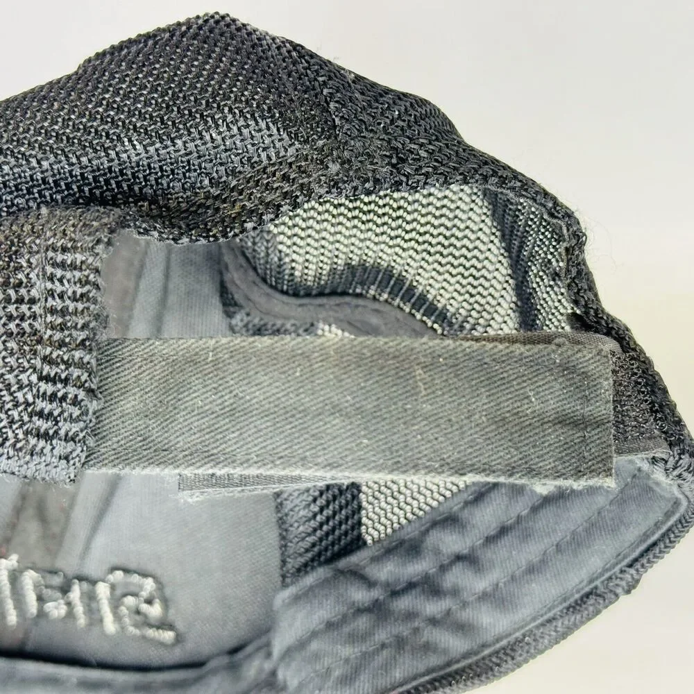 Snap-On Tools‎ Adjustable Strap Back Red Black Mesh Overlay Cap Hat